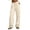 Khaki, variant on Oksale Womens Tall Sweatpants Soft Comfy Straight Leg Sweat Pants with Pockets Casual Drawstring High Waisted Trousers Active Outdoor Wine S
