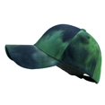 thumbnail image 4 of Gorra de béisbol jinwen con estampado Tie Dye Verde degradado, 4 of 4