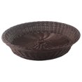 thumbnail image 5 of WORGEOUS Brown Plastic Woven Basket for Storage Use Safe and Organizer 1Pc, 5 of 8
