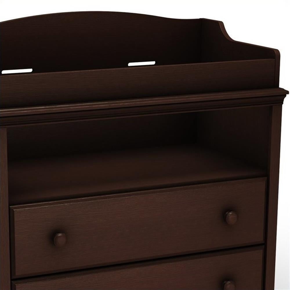 South Shore Furniture Angel Changing Table in Espresso