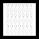 thumbnail image 1 of 24 Piezas Vintage Motel DIY en Blanco Hotel Llaveros Transferencia de en Blanco Llaveros SublimacióN a Granel (Blanco), 1 of 5
