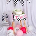 thumbnail image 2 of JOYMEMO Two Fast Birthday High Chair Banner Pink Black - Race Car 2nd Birthday Party Decorations Girl, Two Year Old Baby Birthday Photo Props Souvenir Gifts, Racing Car Second Birthday Party, 2 of 7