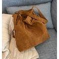 thumbnail image 3 of CoCopeaunts Women's Corduroy Tote Shoulder Bag, Crossbody Bag f Men Retro Unuque Bucket Bag Large Capacity Date School Shopping Hobo Bag, 3 of 8