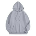 thumbnail image 5 of Puliio Women's Hoodies Sweatshirts Ocean Style Whale Printed Long Sleeve Pocket Pullovers Casual Loose Daily Wear Autumn Winter Drawstring Hoody Hooded For Women, 5 of 6