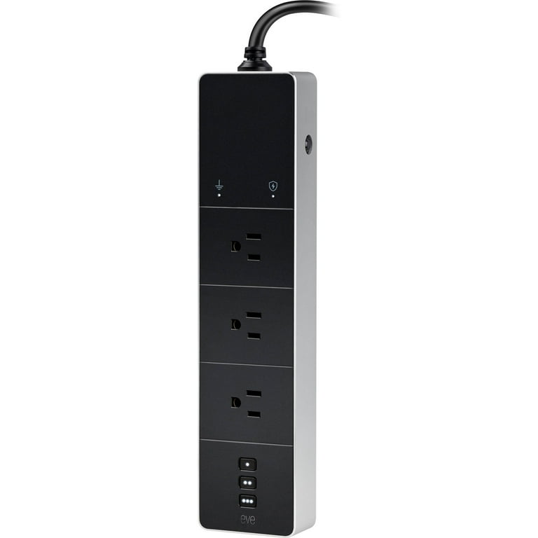 Eve Energy Strip - Smart Triple Outlet & Power Meter with Apple