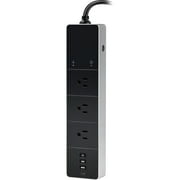 Eve Energy Strip - Smart Triple Outlet & Power Meter with Apple HomeKit technology