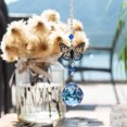 thumbnail image 4 of Araña Suncatcher bola de cristal prismas colgante mariposa ventana prismas para ventanas, plantas, boda, 4 of 5