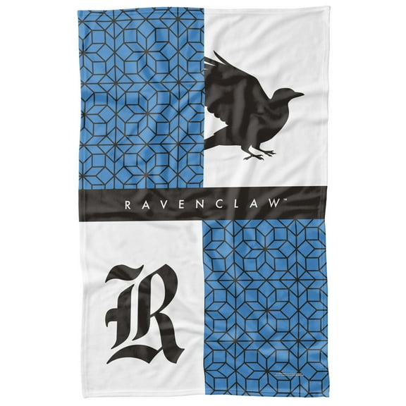 Harry Potter Blanket, 36"x58" Harry Potter House Pride Ravenclaw Fleece Blanket