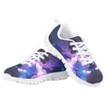 thumbnail image 4 of Pzuqiu Galaxy Butterfly Sneakers Girls Size 11 Lightweight Tennis Running Shoes Comfortable Walking Athletic Shoes Lace Up Animal Print Shoes, 4 of 5
