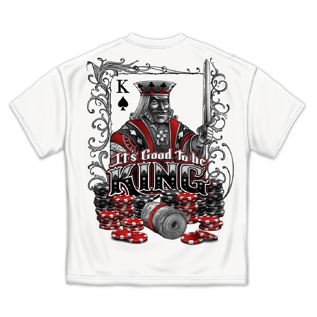 king playing card t shirt