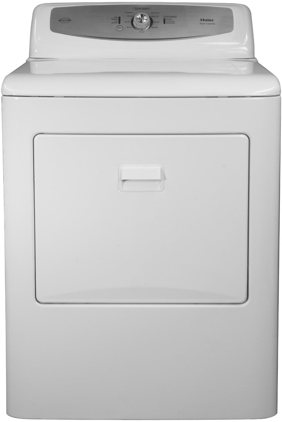 Haier RDE350AW 6.5 Cu Ft Capacity Encore Electric Dryer with 3 Dryness Levels and 5 Auto Dry Cycles White - Walmart.com