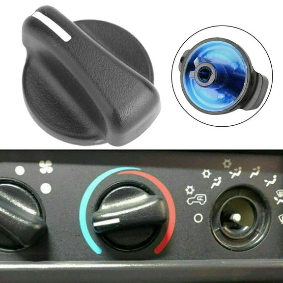 Heater A/C Blower Fan Speed Control Knobs Black for jeep Wrangler TJ 99-06