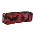 thumbnail image 1 of Easygdp Bats And Spiders para Estuche de Lápices de Cuero, Estuche de Papelería de Cuero, Estuche de Gran Capacidad con Cremallera, 1 of 7