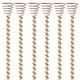 thumbnail image 1 of 6 antenas eléctricas de cultivo de 12 pulgadas, estacas de cobre, estacas de alambre de cobre para plantas, fácil instalación, accesorios para cultivo de plantas en interiores y exteriores., 1 of 8
