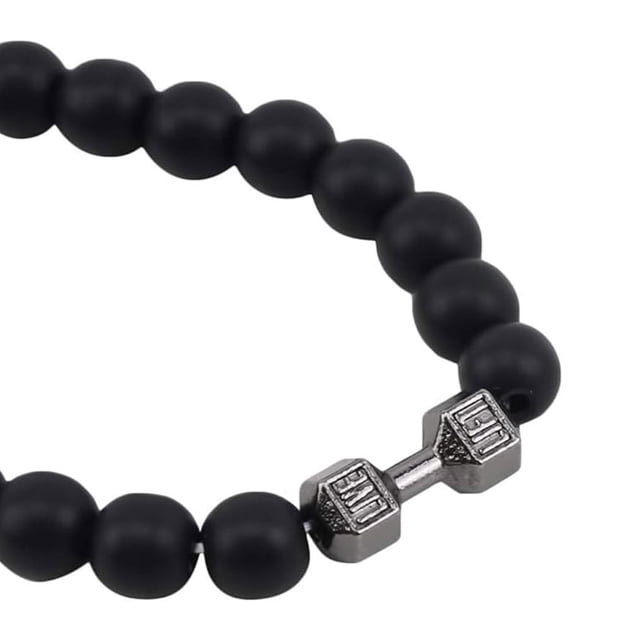 VONKY Adjustable Comfort Stylish Jewelry Beads Bracelet With Wide Applicable Occasions Black