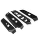 thumbnail image 3 of 4 piezas de fibra de carbono para interruptor de elevalunas, embellecedor de panel, compatible con Nissan Sylphy Sentra 2020, 3 of 10