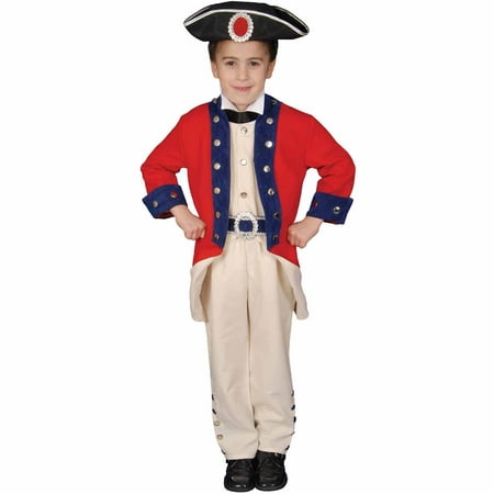 Colonial Soldier Child Halloween Costume