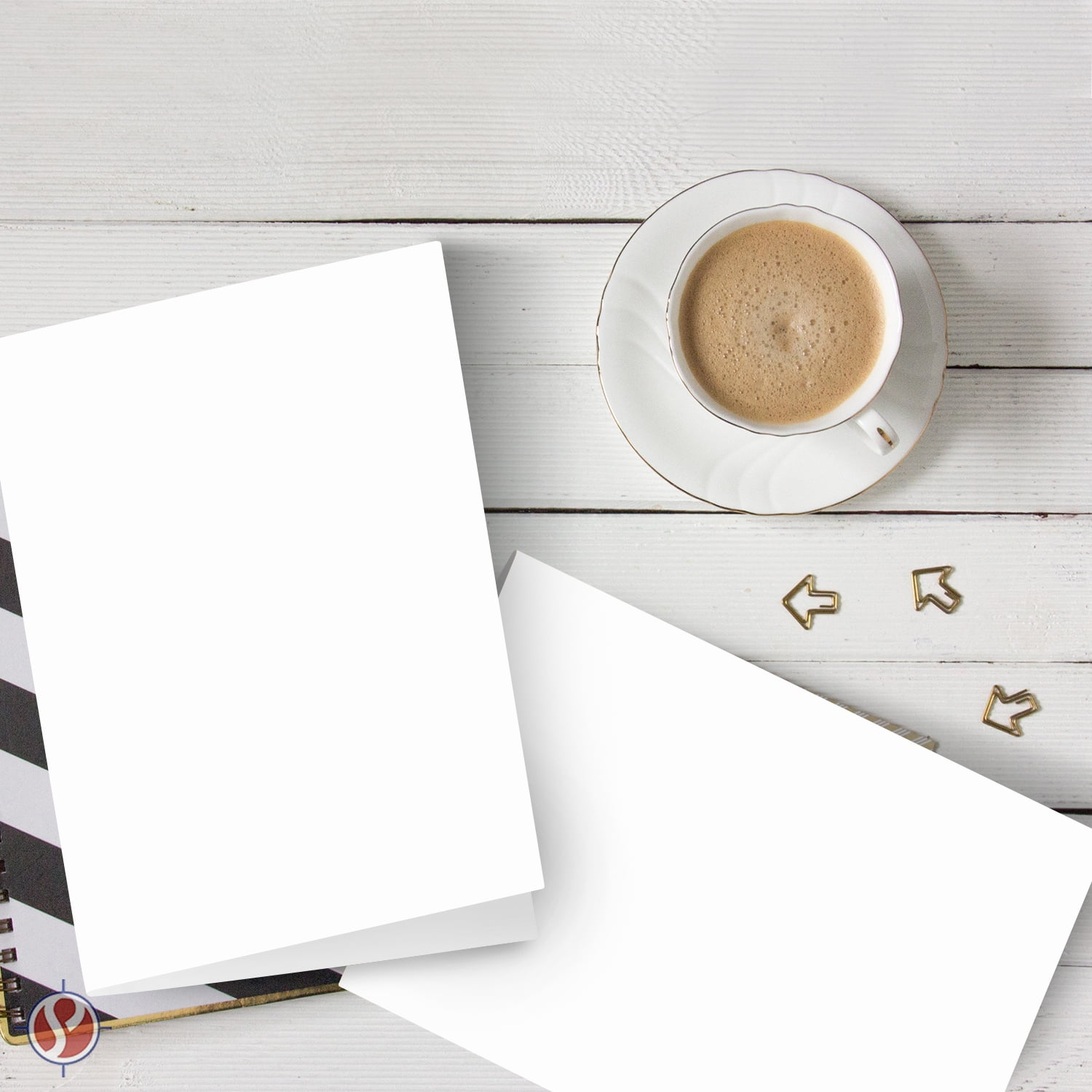 Greeting Cards Set – 4.25 x 5.5 Blank White Cardstock and A2 Envelopes – Perfect for Business, Invitations, Bridal Shower, Birthday, Invitation Letters, Weddings and All Occasion – Set of 25
