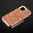 thumbnail image 3 of Crystal Bling Rhinestone Hard Back Case Hybrid Electroplated Bumper Frame Cover for iPhone 14/ iPhone 13 6.1 inch, 3 of 8