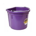 thumbnail image 4 of Little Giant All Purpose Heavy Duty Flat Back 22 Qt Plastic Bucket, Purple, 4 of 4