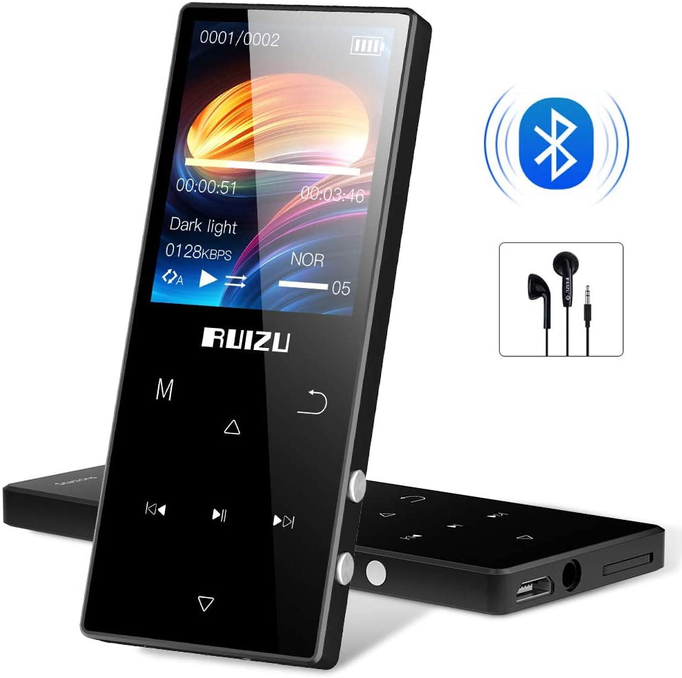 Bluetooth MP3 Player with HiFi Lossless Music Player FM Radio Recorder ebook Portable Player 8G