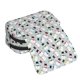 thumbnail image 4 of Disketp Colorful Hat Snowman Estuche de Lápices de Doble Capa con Tapa Abatible y Cremallera, Organizador Escolar para Adolescentes y Adultos, 4 of 7