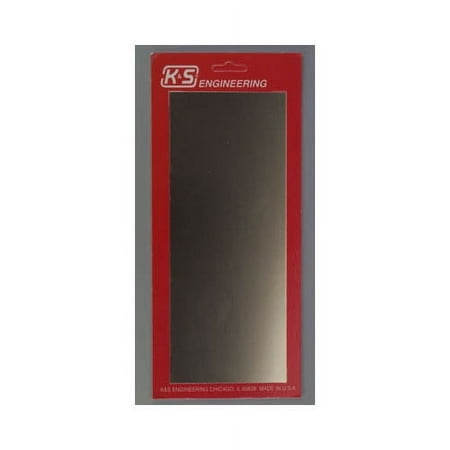 5250 Brass Sheet 4x10x.005" Peggable (1) Multi-Colored