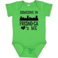 thumbnail image 3 of Inktastic Fresno California Someone Loves Me Skyline Boys or Girls Baby Bodysuit, 3 of 5