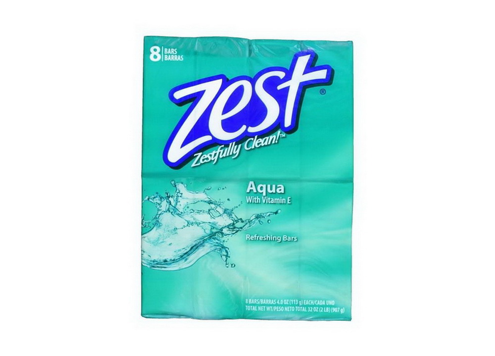 Zest 901000 Zest Bar Soap Cleansing/Washing Personal Aqua Walmart