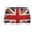 Silver, variant on Travel Makeup Bag British Flag Pattern Wide-open PU Leather Cosmetic Toiletry Pouch with Dividers & Zipper for Women Silver