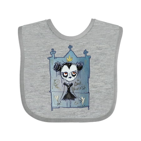 

Inktastic Dark Princess Gift Baby Boy or Baby Girl Bib