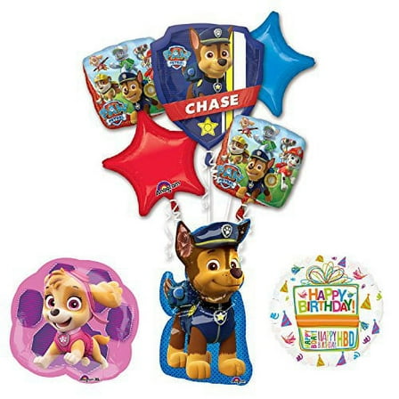 The Ultimate Paw Patrol Chase, Sky and Everest Birthday Party Supplies