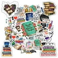 thumbnail image 4 of 35pcs Colorful Stationery Stickers Book Animal Teacher Reward Waterproof Graffiti Decals for Laptop Phone Suitcase, 4 of 9