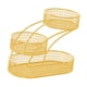 thumbnail image 5 of Frutero de Metal Cesta de Frutas de Cocina Soporte de Tres Niveles Organizador para Pan y Vegetales Estructura Resistente de Hierro Adecuado para, 5 of 9