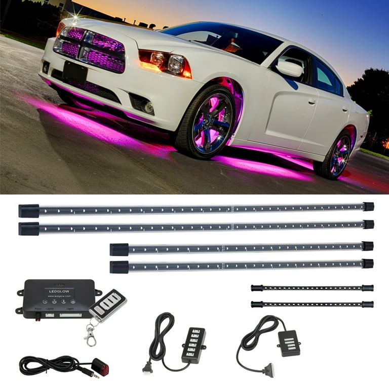 Pink underglow lights deals
