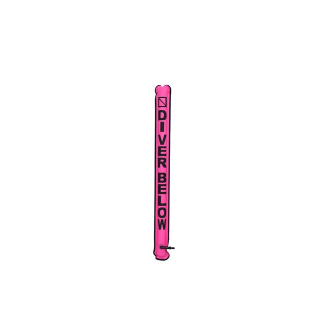 Naiovety Boya tubo de señal profesional bajo el agua resistente al desgaste salchicha engranaje buceo superficie marcador negro 1,2 m * 15 cm Deportes acuáticos Rosa fluorescente 1.2 m * 18 cm Naiovety OD024454-07