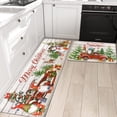 thumbnail image 6 of Christmas Kitchen Rugs Set of 2, Farmhouse Christmas Tree Truck Kitchen Floor Mat, Non Slip Anti Fatigue Kitchen Mats for Floor, Cushioned Kitchen Rug Set Christmas Winter Holiday Decorations, 6 of 6