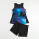 thumbnail image 5 of Trajes de baño tankini para mujer Trajes de baño vintage estampados para mujer Trajes de baño conservadores Traje de baño bikini con falda de playa estampada para mujer, 5 of 9