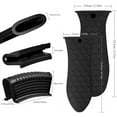 thumbnail image 3 of Under 10 Bakeware Silicone Pot Handle Set Insulated Pot Handle Set Thickened Pot Ear Set Wok Handle Set Pot Anti Scald Handle Set 4 Set, 3 of 7