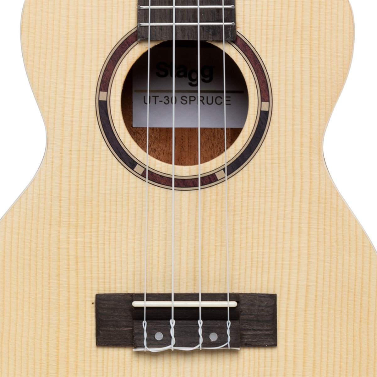 Stagg Traditional Tenor Ukulele w/ Gig Bag - Spruce - UT-30 SPRUCE