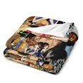 thumbnail image 3 of Anime One Piece Blanket for Bed Sofa Flannel Throw Blanket One Piece Merch for Anime Lovers, 3 of 7