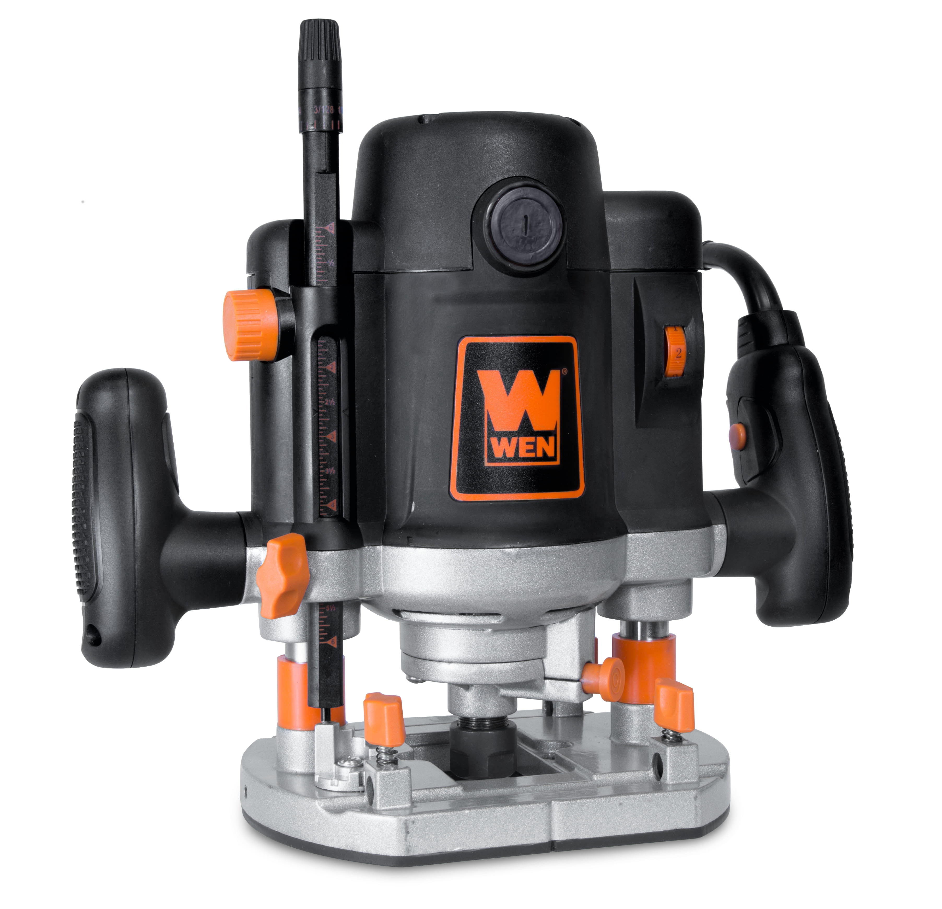 WEN 15-Amp Variable Speed Plunge Woodworking Router with Case, RT6033