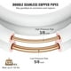 thumbnail image 3 of VEVOR Mini Split Línea de Cobre Set 24.6ft Longitud, 3/8" & 5/8" OD Tubos de Cobre para Mini Split Aire Acondicionado, Líneas de Cobre Acampanadas Blanco Mini Split Line Set para 24000 BTU, 3 of 9