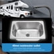thumbnail image 3 of Fregadero De Baño Para RV, Fregadero Para RV Versátil A Prueba De óxido, Instalación Integrada Para Barco, 3 of 7
