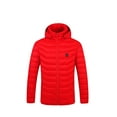 thumbnail image 3 of Mialoley USB Electric Heated Jacket Winter Hooded Long Sleeve Full-Zipper Down Jacket Coat with Pockets for Women Men, 3 of 3