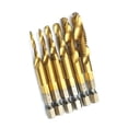 thumbnail image 3 of Broca roscada Brocas HSS Tornillo Espiral Punto Rosca M-3 M-4 M5 M6 M-8 M-10 Kit de máquin Carevas Tapón de rosca, 3 of 6