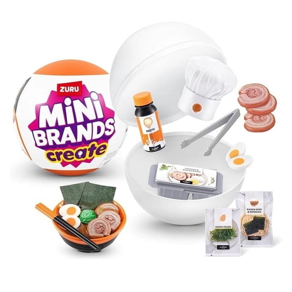 Zuru Mini Brands Master Chef Series Surprise Mystery Blind Box Foodie Create Ball Original Miniature Toy