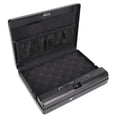 thumbnail image 3 of Caja de seguridad para huellas dactilares, de acero laminado en frío, con cerradura para llaves, para guardar dinero, objetos de valor, joyas, pistolas y minicajas para coche., 3 of 14