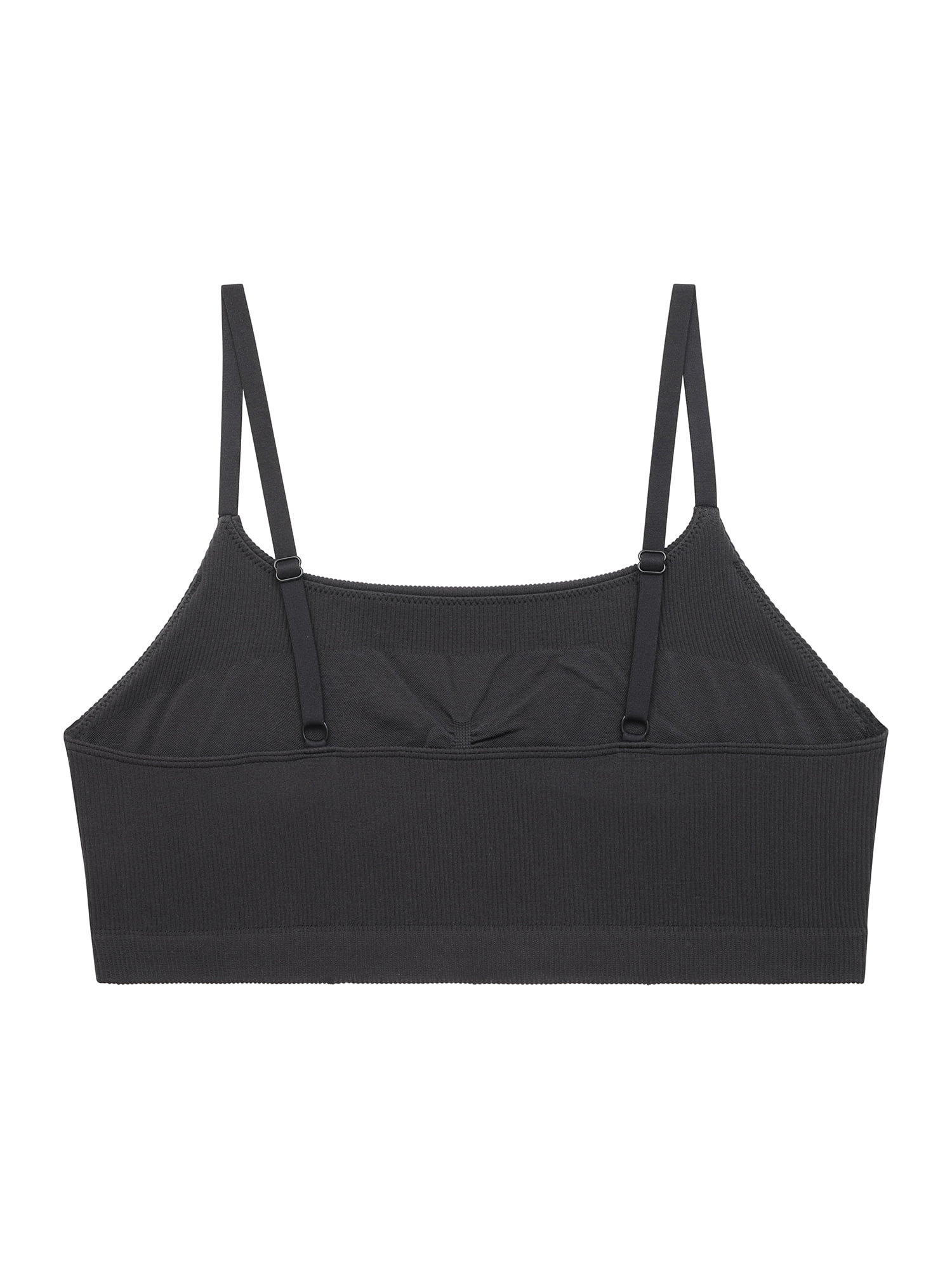 No Boundaries Seamless Ribbed Cami Bralette, Women’s and Women’s Plus, Sizes XS-3XL