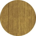 thumbnail image 1 of Ahgly Company Indoor Round Abstract Brown Contemporary Area Rugs, 8' Round, 1 of 4